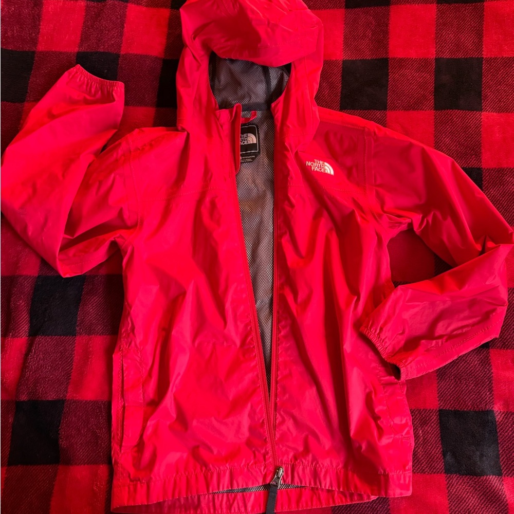 The North Face Bold Red Rain Jacket